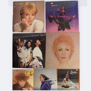 Vintage Female Vinyl Record Lot- Pointer Sisters, Julie Andrews, Frida (ABBA)